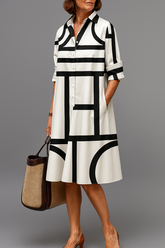 Ellie | Vestido Midi Cuidado y Elegante