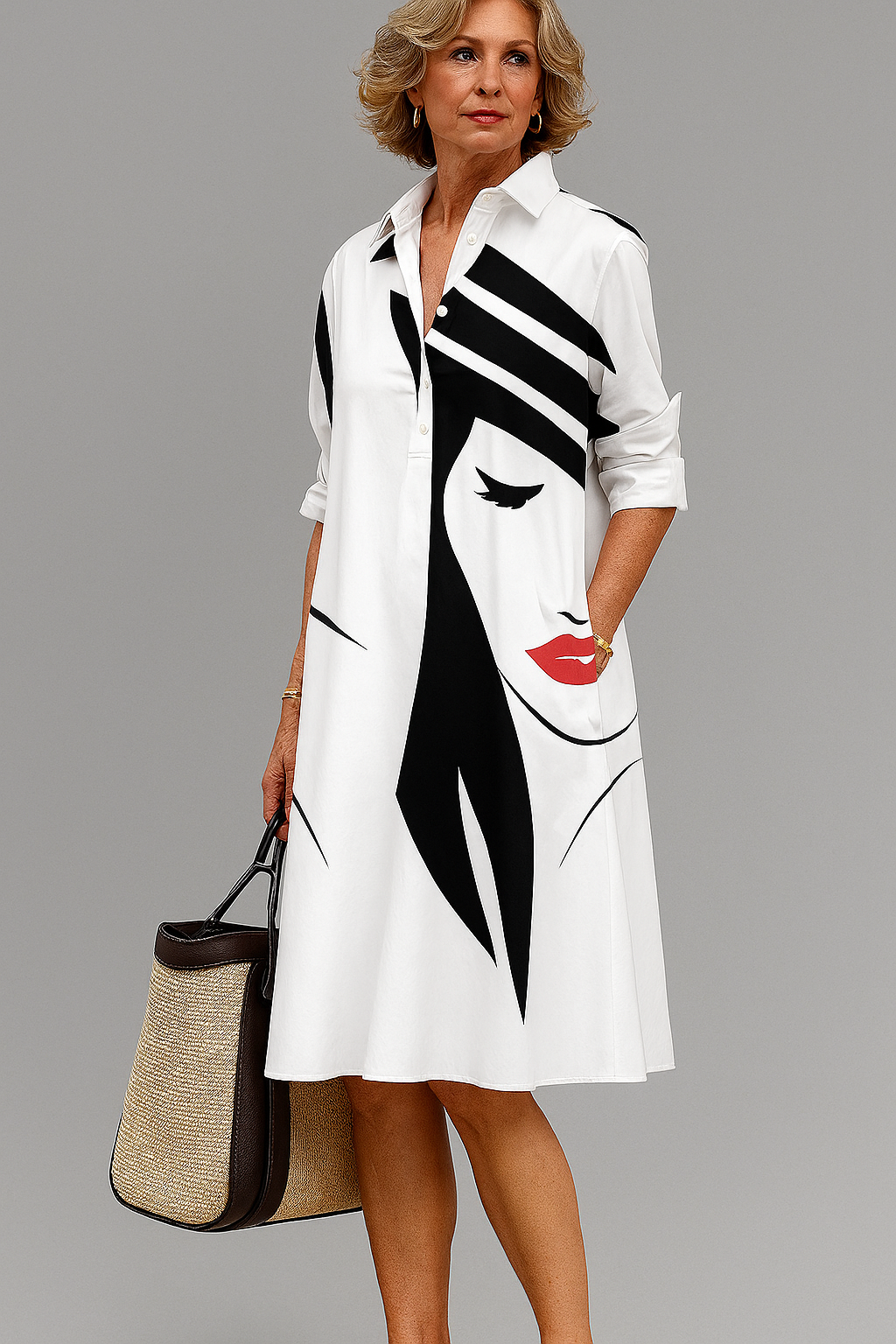 Bella | Vestido Midi Cuidado y Elegante