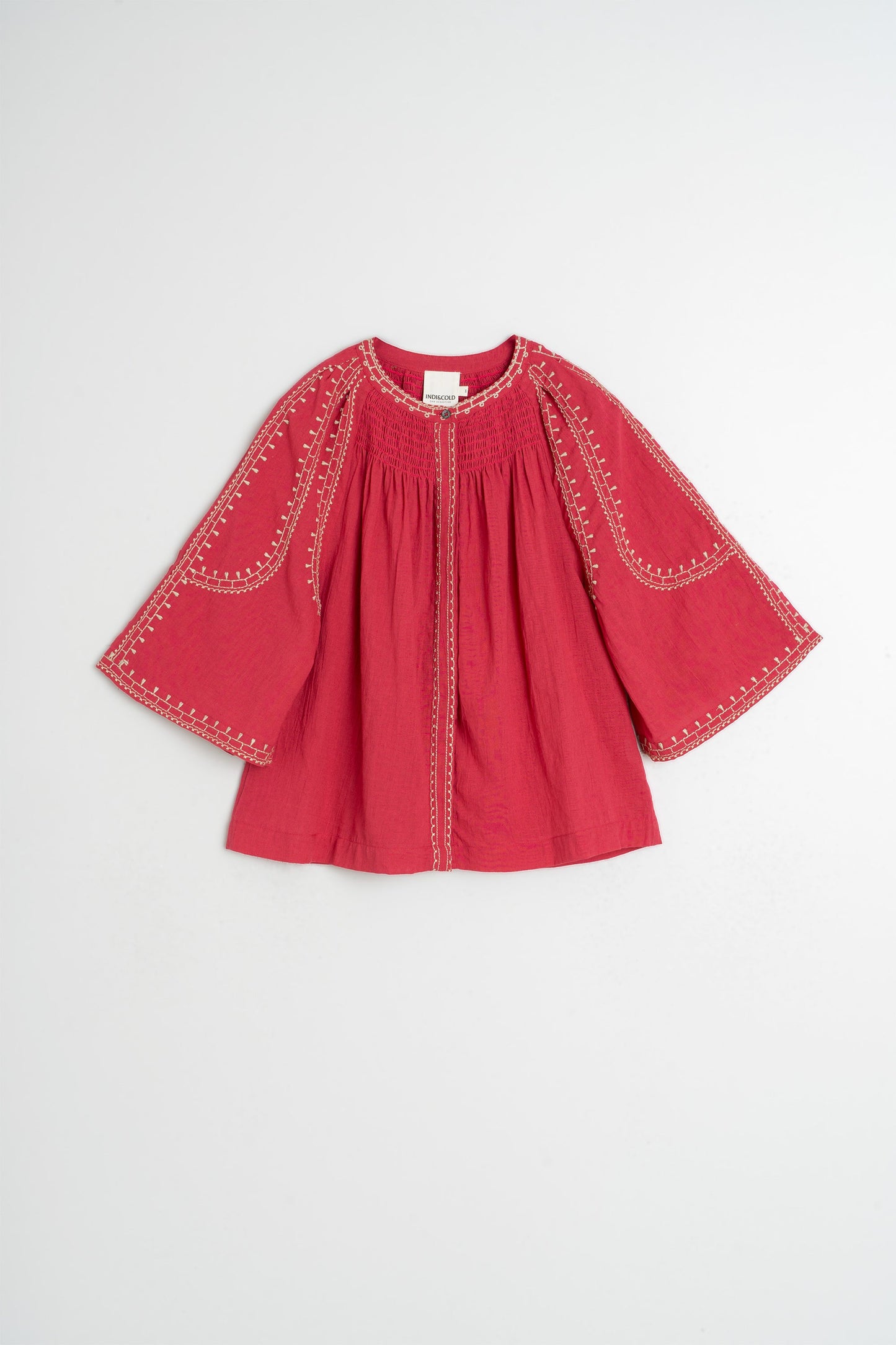 CAMISA MANGA CAMPANA