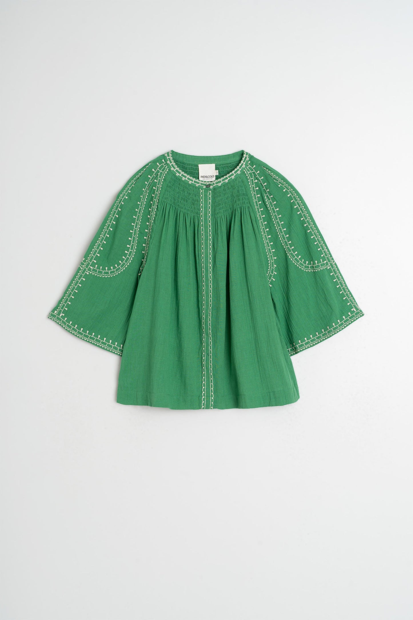 CAMISA MANGA CAMPANA