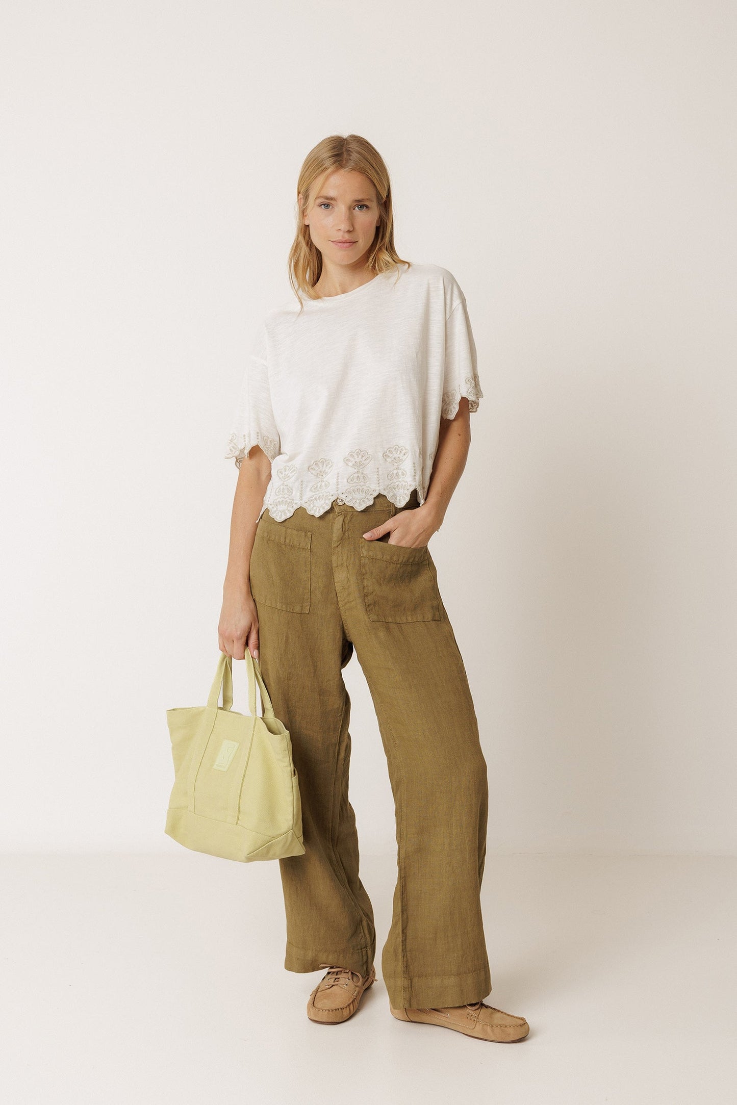 PANTALÓN FLUIDO DE LINO