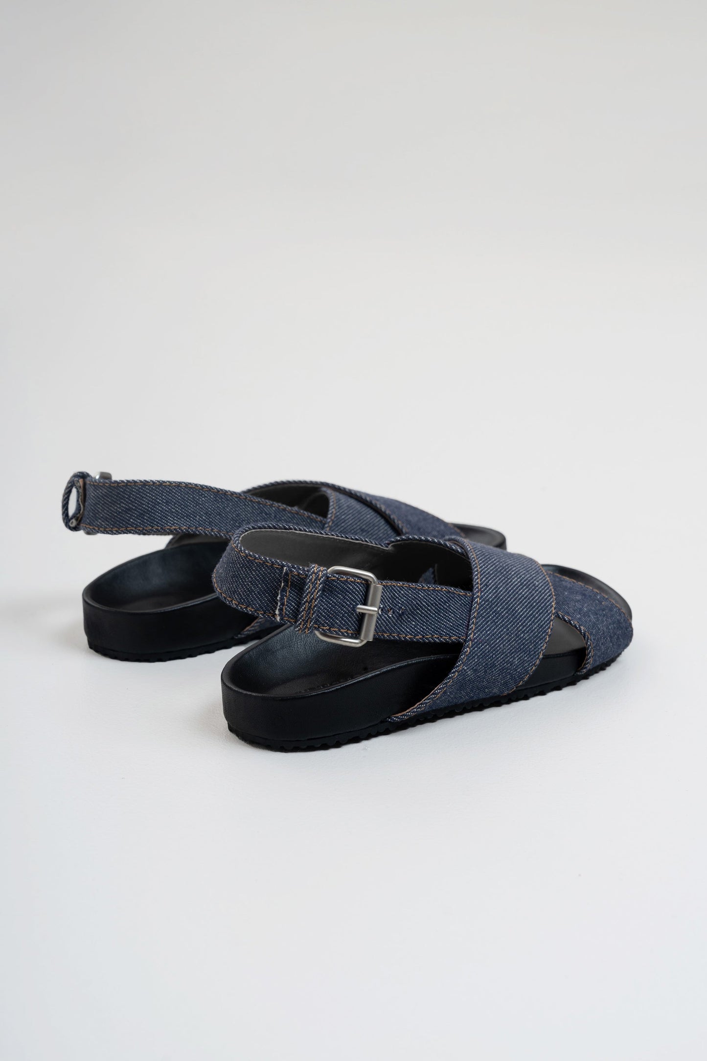 SANDALIA CRUZADA DENIM
